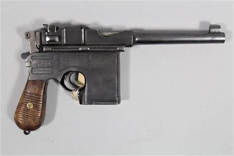 Sold Price Chinese Made Mauser C96 Semi Automatic Pistol In 45 Acp