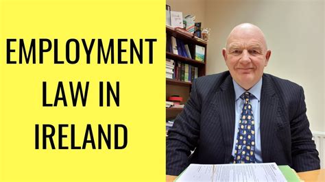 We invite you to watch the following video describing the main points in the. Employment Law In Ireland - YouTube