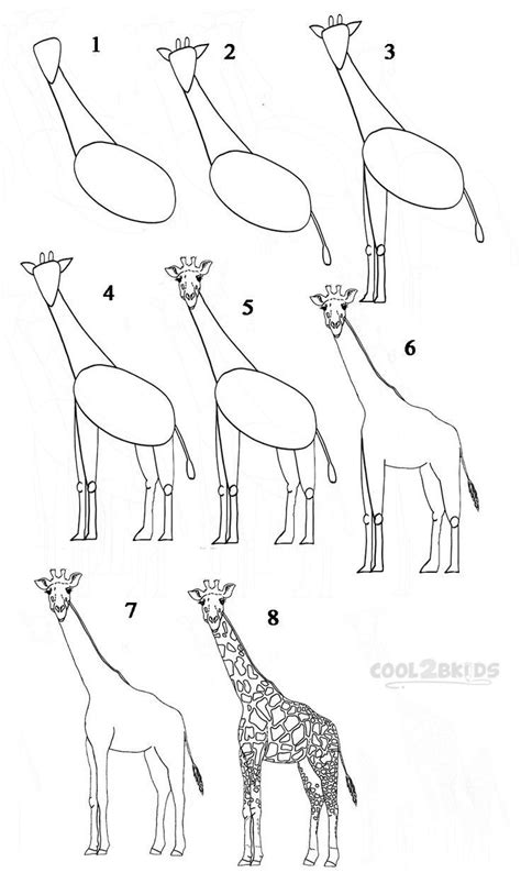In This Drawing Lesson Well Show You How To Draw A Realistic Giraffe