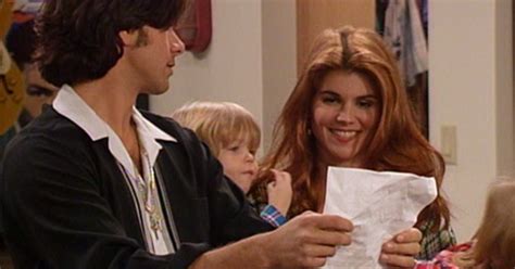 Lori Loughlins Full House Character Aunt Becky Took Part In A School