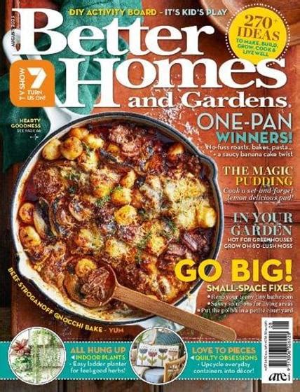 Better Homes And Gardens Magazine 12 Month Subscription Home And Gardens