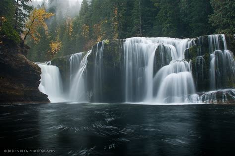 Autumn In The Cascades Lower Lewis River Falls In The Autu Flickr