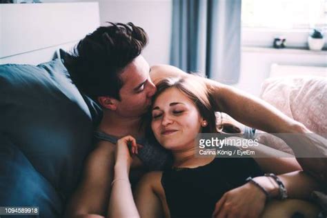 Two Men In Bed Cuddling Photos And Premium High Res Pictures Getty Images