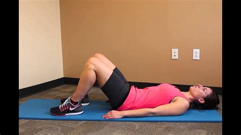 Orthoindy Exercises Supine Posterior Pelvic Tilt Youtube