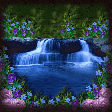Monde magique (Gif) .. | Waterfall, Nature, Beautiful images