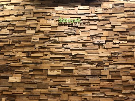 Wall Design Interior Made From Reclaimed Teak Wood 3d Wall Panels Wood