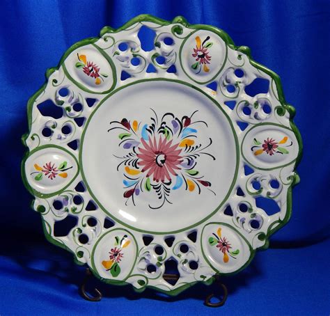 Portugal Handpainted Plate Handpainted Hanging Plate Home Decor