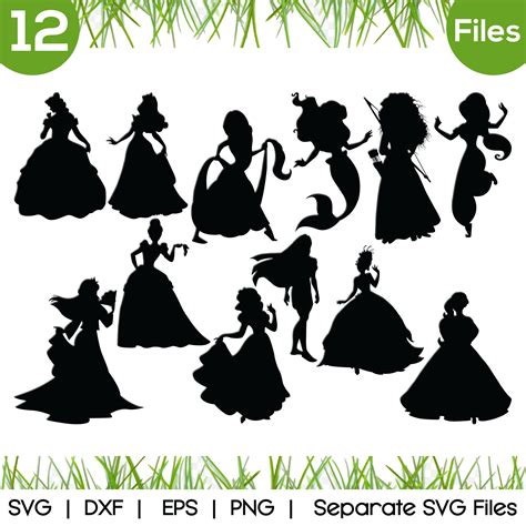 Disney Princess Free Svg Cutting Files