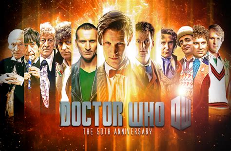 Doctor Who 17 X 11 Inch Print 11 Doctors 50th Anniversary