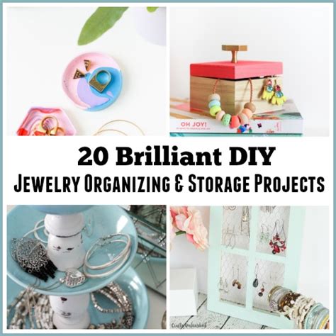 20 Brilliant Diy Jewelry Organizing Projects