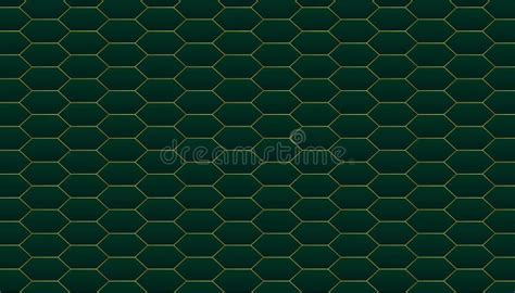 Abstract Elegant Green Mesh Pattern Luxury Honeycomb Template