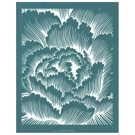 Diy Screen Print Carnation Peony Flower Designer Silk Screen Stencil