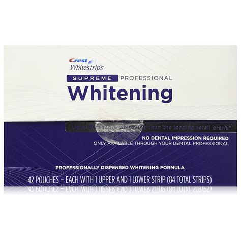 Crest Whitestrips Supreme Professional Tooth Whitening Super Dental Store