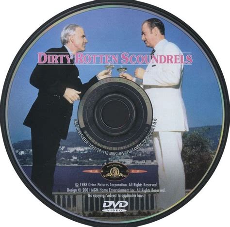 Dirty Rotten Scoundrels 1988 WS R1 Dvd Covers And Labels