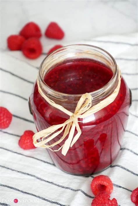 The Best Raspberry Jam Done In Under 15 Minutes Passionspoon