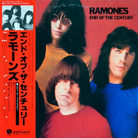 Ramones End Of The Century 1980 Vinyl Discogs