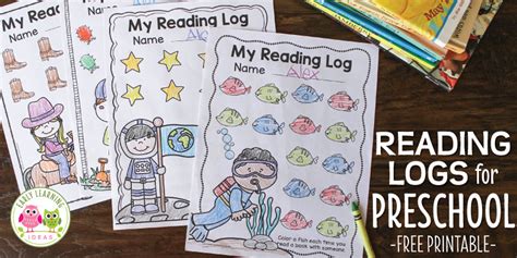 Each page from a to z has a different theme letter find! How to Use Free Printable Preschool Reading Logs - Early ...