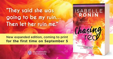 The Eater of Books!: Excerpt and Giveaway: Chasing Red by Isabelle Ronin