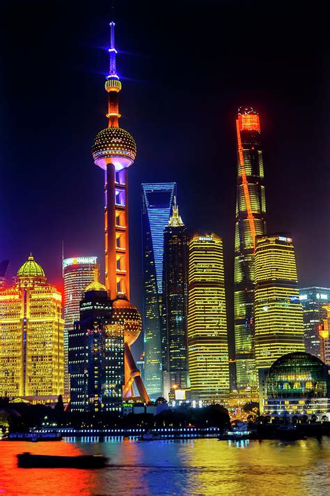 Bund Skyscrapers Shanghai China Photograph By William Perry Pixels
