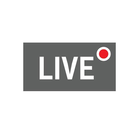 Streaming Live Icona Live Simbolo Icona Streaming Live 5260770 Arte