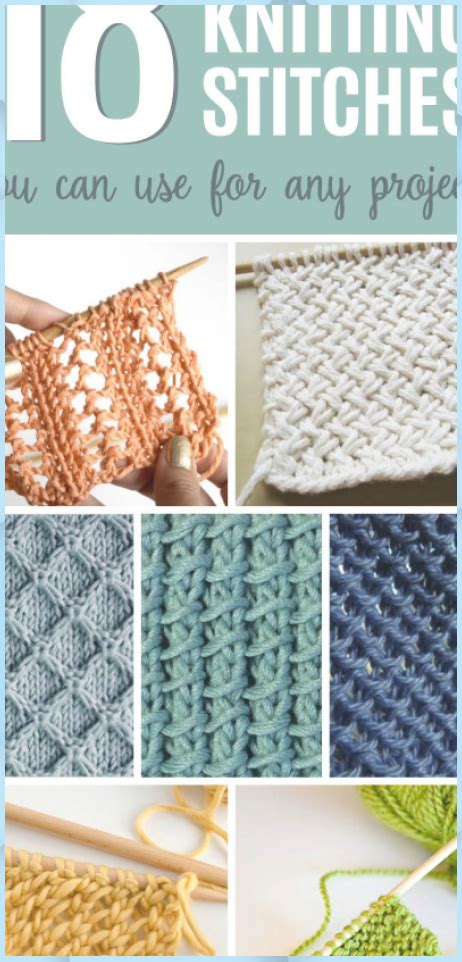 18 Easy Crochet Stitches You Can Use For Any Project Artofit