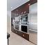 Wall Of Kitchen Cabinets Features Built In Appliances  HGTV