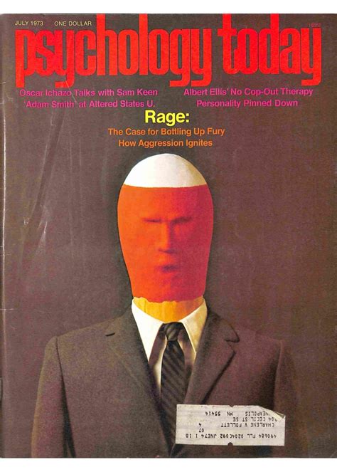 Psychology Today Magazine July 1973