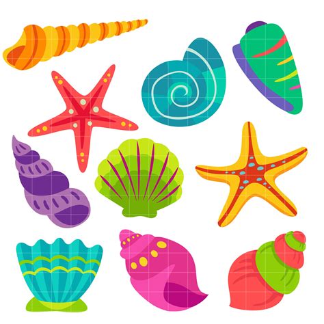 43100 Sea Shell Illustrations Royalty Free Vector Graphics Clip