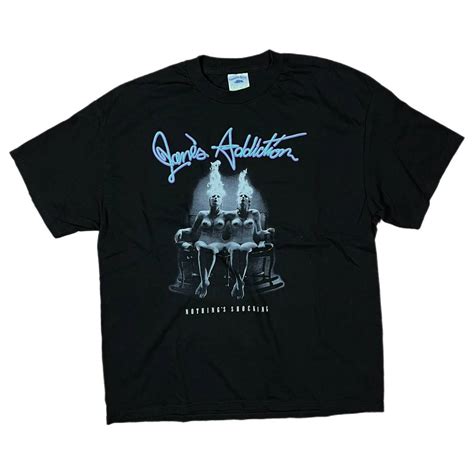 Vintage Janes Addiction 2001 Jubilee Tour T Shirt Nothings Shocking Grailed