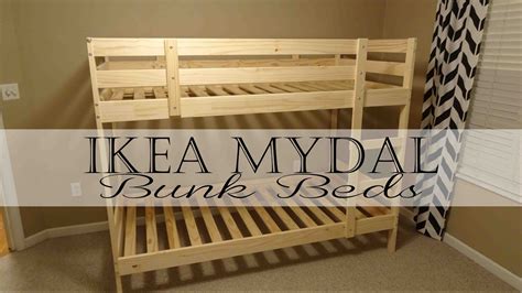 Ikea has the best bunk beds and bedding to give your kids room a vibrant refresh! IKEA MYDAL Bunk Beds - YouTube
