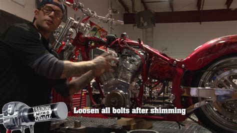 Installing A Motorcycle Engine And Transmission Youtube