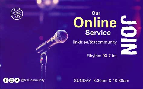 Welcome To Our Online Service We The Kings Assembly