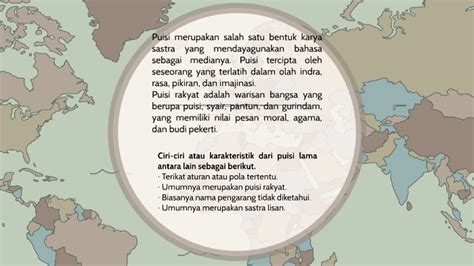 Ada beberapa ciri atau tanda tanda gangguan jin dan sihir pada manusia , periksalah apakah tanda tanda tersebut ada pada diri kita masing masing. Ciri Puisi Rakyat Gurindam - Kumpulan Puisi