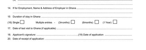 Application Ghana Permit Form ≡ Fill Out Printable Pdf Forms Online