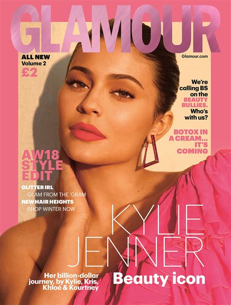 Kylie Jenner Is Glamour Uss September 2018 Cover Star Glamour Us