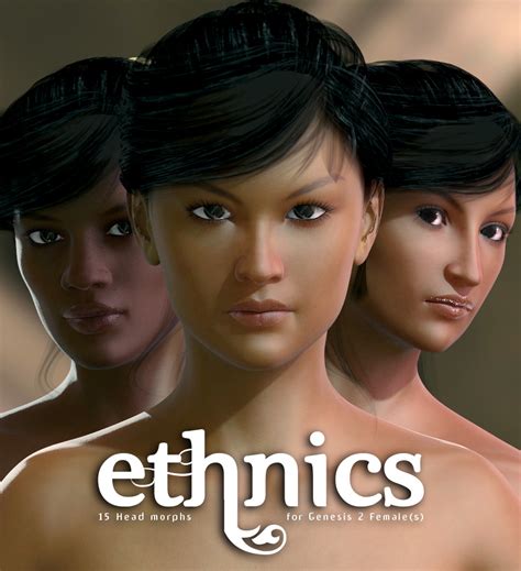 Ethnics For Genesis 2 Females Daz 3d