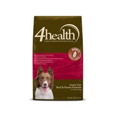 Our grain free cat food options help deliver the right balance of nutrients your cat needs without grains. 4health™ Grain Free Beef & Potato Dog Food, 4 lb ...