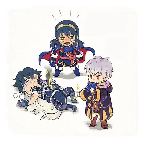 Lucina Robin Robin And Chrom Fire Emblem And 2 More Drawn By Mushi