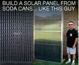 Solar Heating Using Pop Cans