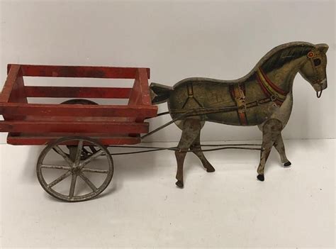 Horse Drawn Antique Auctions Christmas Toys Live Auctions Antique