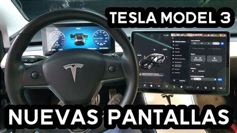 Nuevas Pantallas Tesla Model 3 Hansshow Táctiles Teslavlogs Español