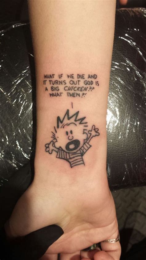 July 20, 2010 by ms hyde 9 comments. Lmao... best tattoo ever!!!!!!...★★★★...♥ Calvin & Hobbes ...