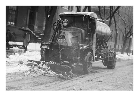 An Early Snow Plow Complete With Snow Chains Rat Rods Truck Trucks
