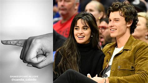 Shawn Mendes And Camila Cabello Get Tattoos Together Youtube