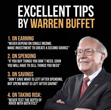 Warren Buffet Life Advice Financial Quotes Money Quotes Money