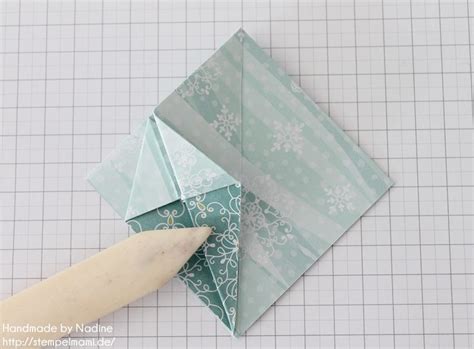 Stampin Up Anleitung Tutorial Origami Box Mit Deckel Stampin Up