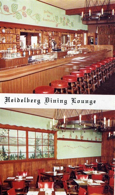 Postcard Of The Heidelberg Dining Lounge In Richfield