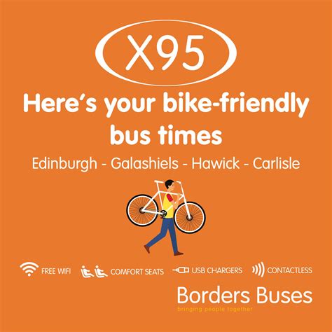 Borders Buses Our X95 Single Decker Bike Bus Service