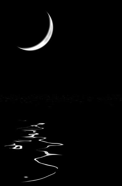 Crescent Moon Over Water Free Stock Photos Rgbstock Free Stock