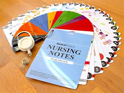 Nursing Notes 60 High Yield Pocket Nursing Reference Cards Durable